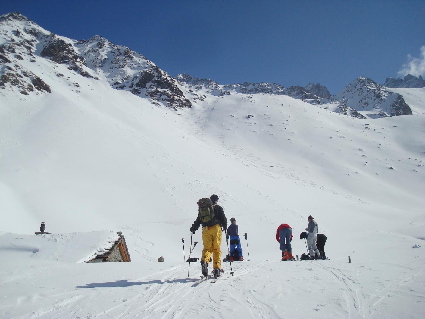 DSC03836.jpg - Arriv�e � l�alpage de Challand d�en Haut
