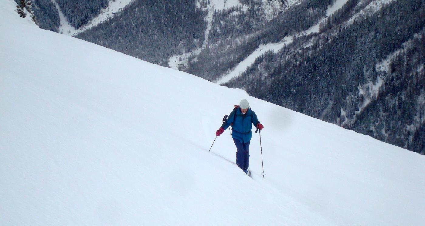 DSC03687.jpg - Pierre dans la mont�e au Lac Blanc