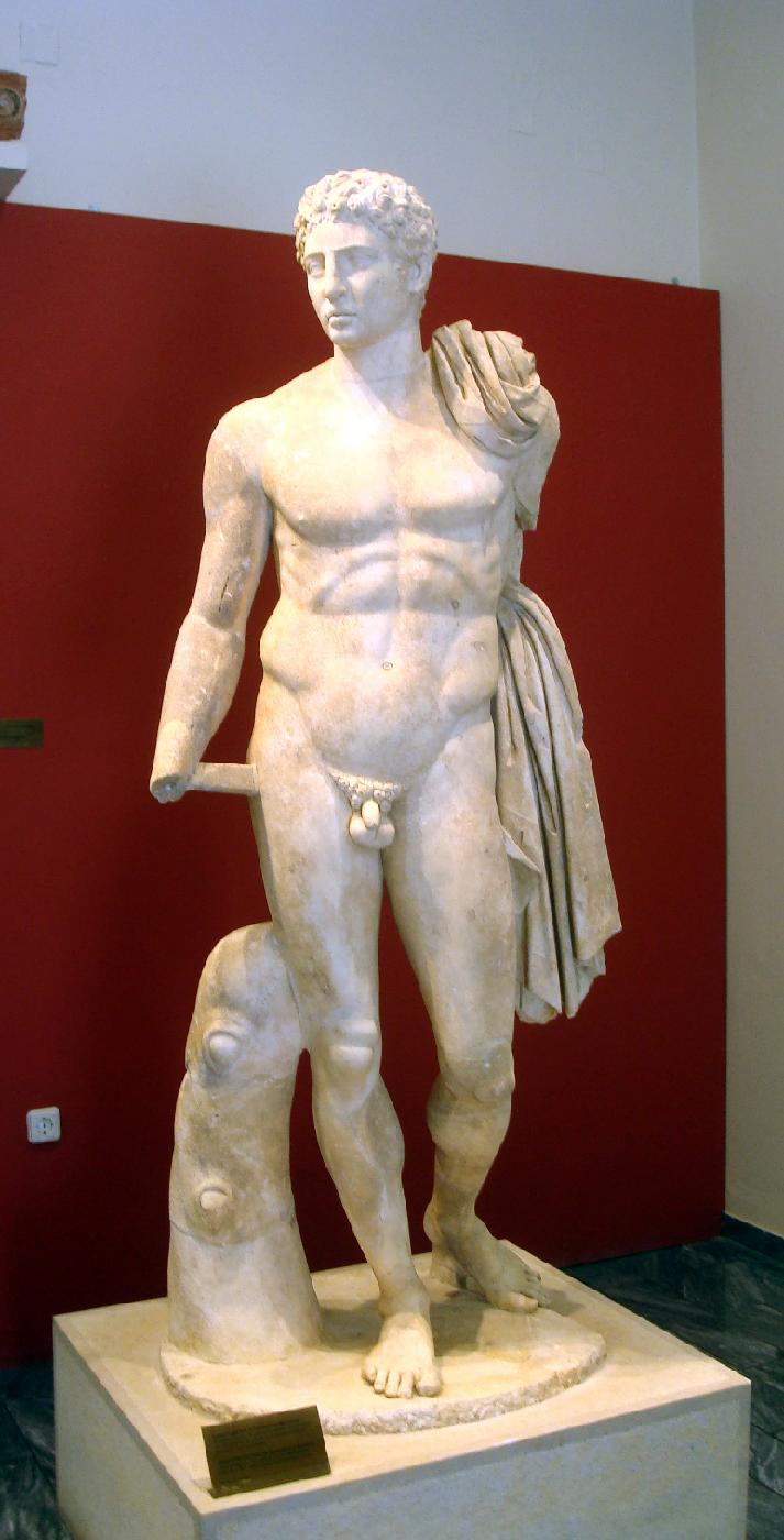 dsc024440.jpg - Statue d�Herm�s au mus�e de Mess�ne (copie de l��poque romaine)